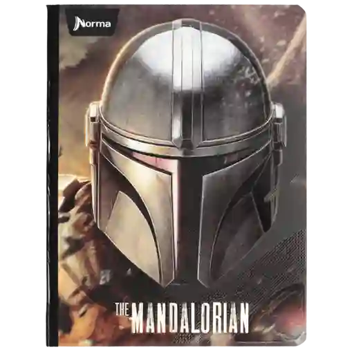 Cuaderno Cosido Norma De Mandalorian Star Wars Cuadros 100 Hojas - Se Envia Un Motivo Aleatorio