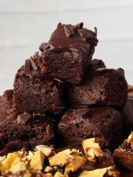 Brownie Melcochudo Saludable Y Vegano. Libre De Azúcar Y Libre De Gluten