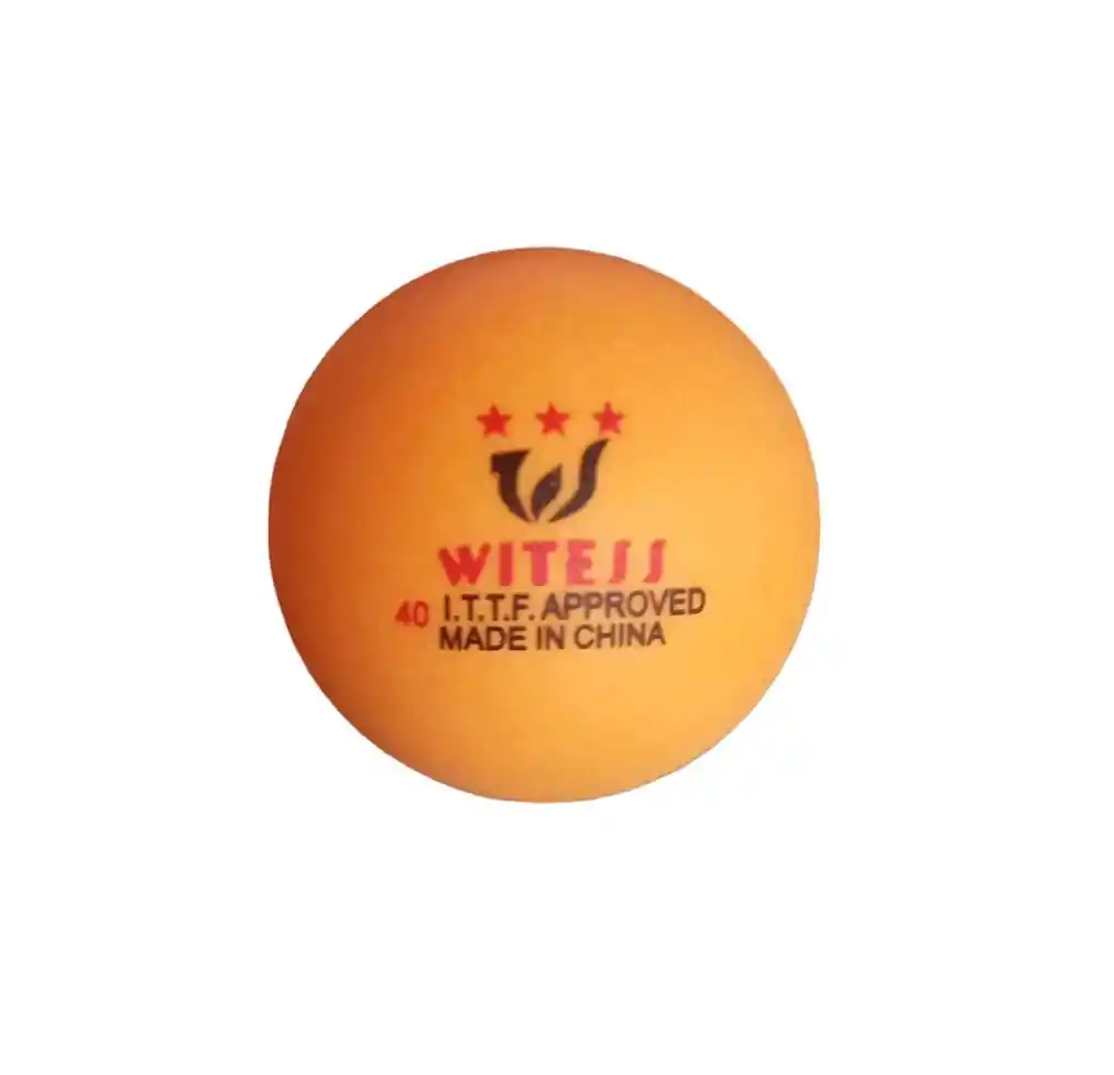 Set Bola Ping Pong Witess X 3 40mm 3 Estrellas Bolas