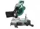 Sierra Ingleteadora Electrica Metabo Hpt 10pul Bisel Unico Motor De 15 Amperios Rango De Ángulo De Inglete De 0 A 52 Grados Rango Biselado De 0 A 45 Grados