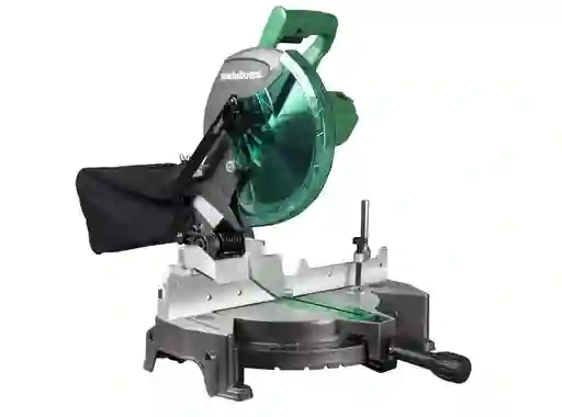Sierra Ingleteadora Electrica Metabo Hpt 10pul Bisel Unico Motor De 15 Amperios Rango De Ángulo De Inglete De 0 A 52 Grados Rango Biselado De 0 A 45 Grados