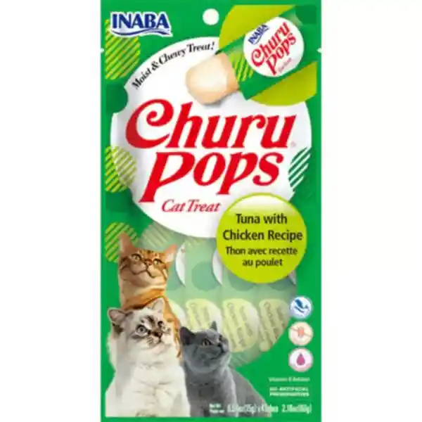 Churu Cat Pops Atun - Pollo 60 Gr