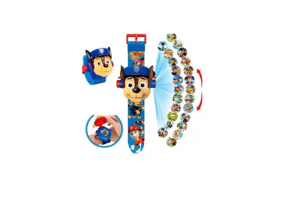 Reloj Proyector Paw Patrol