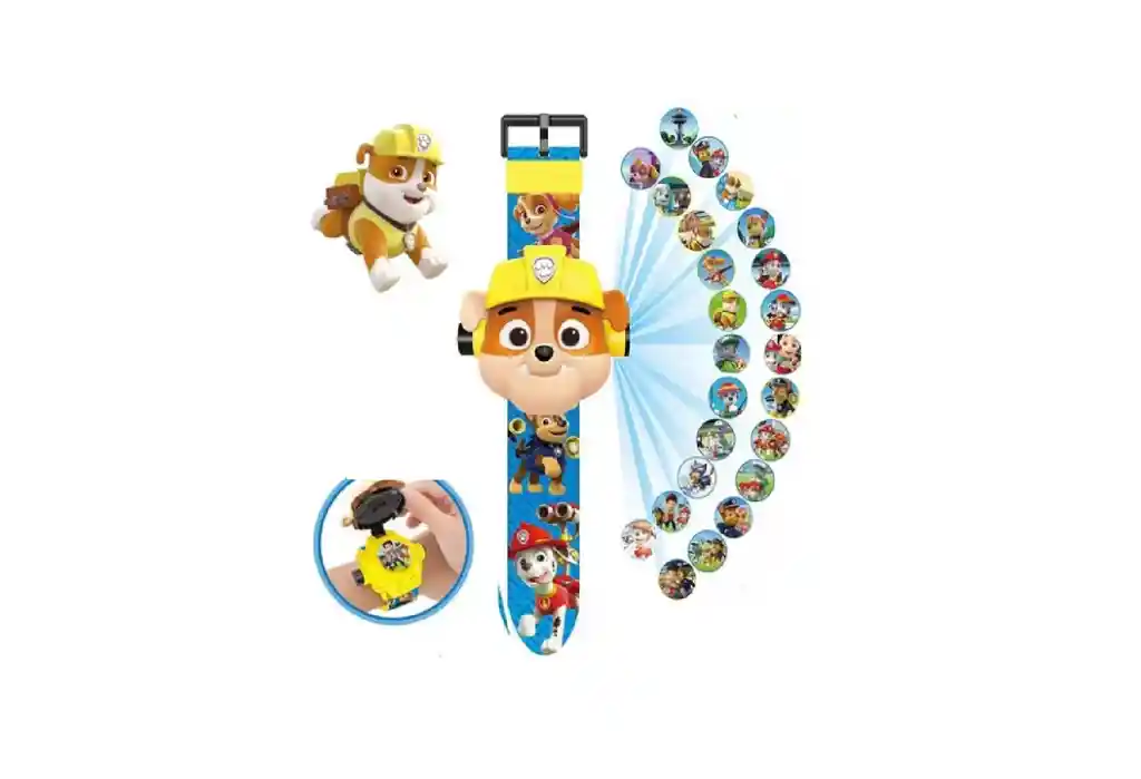 Reloj Proyector Paw Patrol