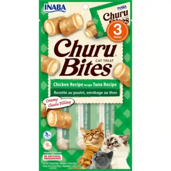 Churu Cat Bites Pollo - Atun 30 Gr