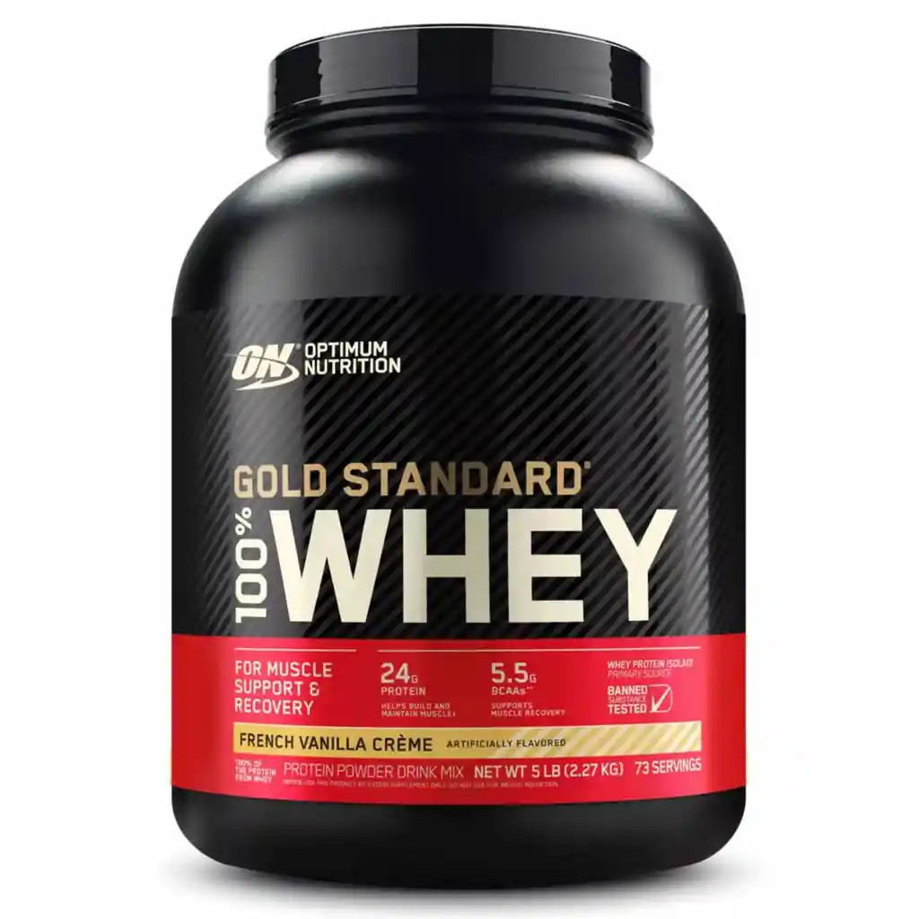 Gold Standard Proteina 5 Libras Vainilla