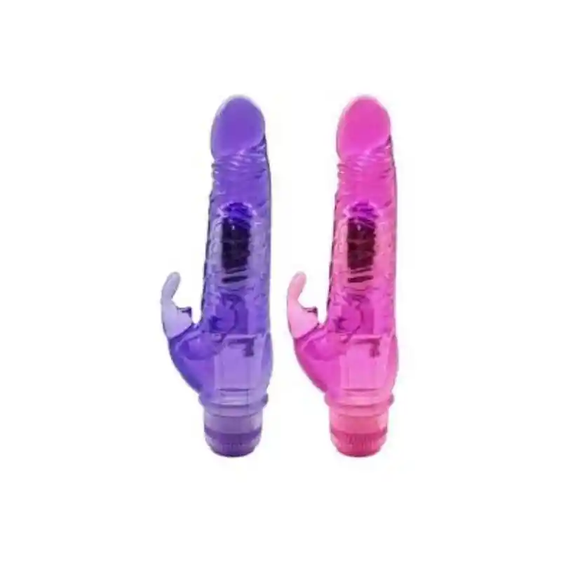 Vibrador Con Estimulacion Clitorial