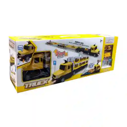 Juguete Mula 2 En 1 Lanzador De Carros Ref 660-s33