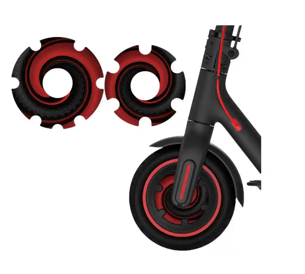 Stickers Llantas Para Patineta Scooter Electrica Xiaomi M365 Sharingan