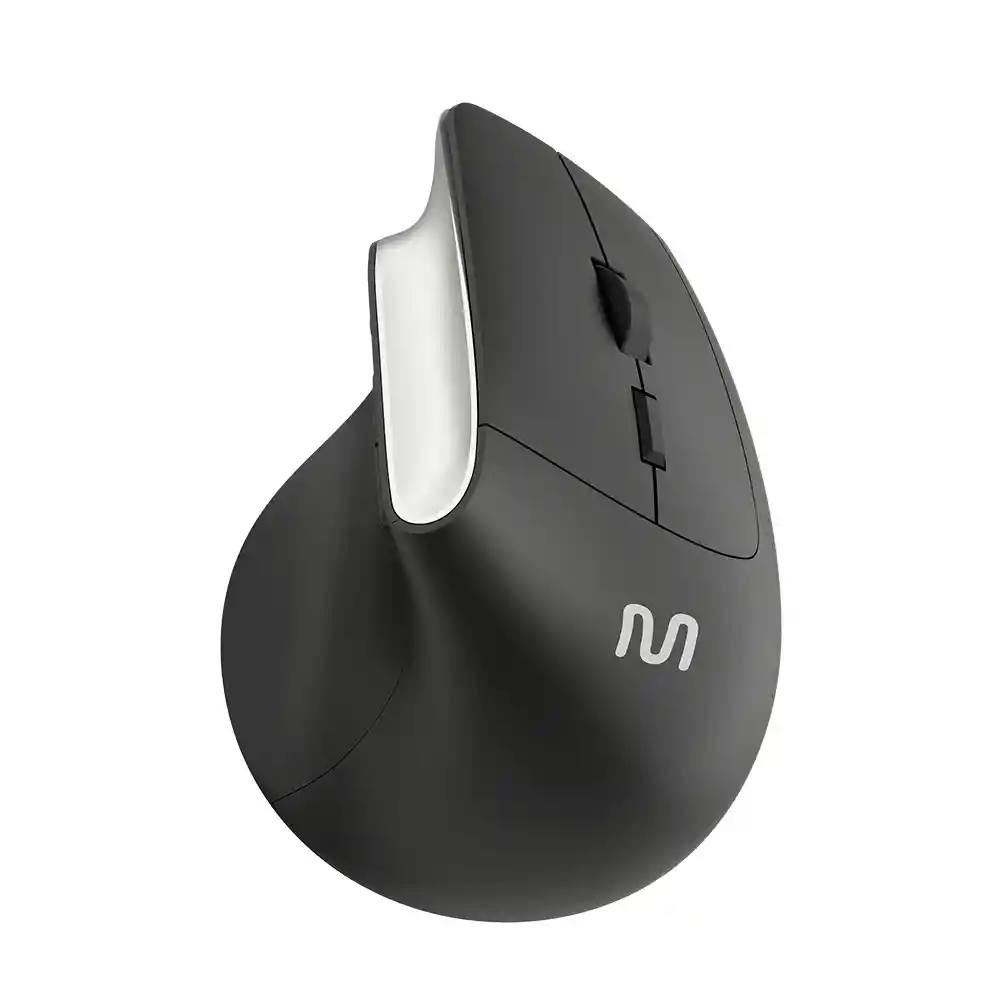 Mouse Vertical Inalámbrico Ms800 Usb 1600dpi Silencioso