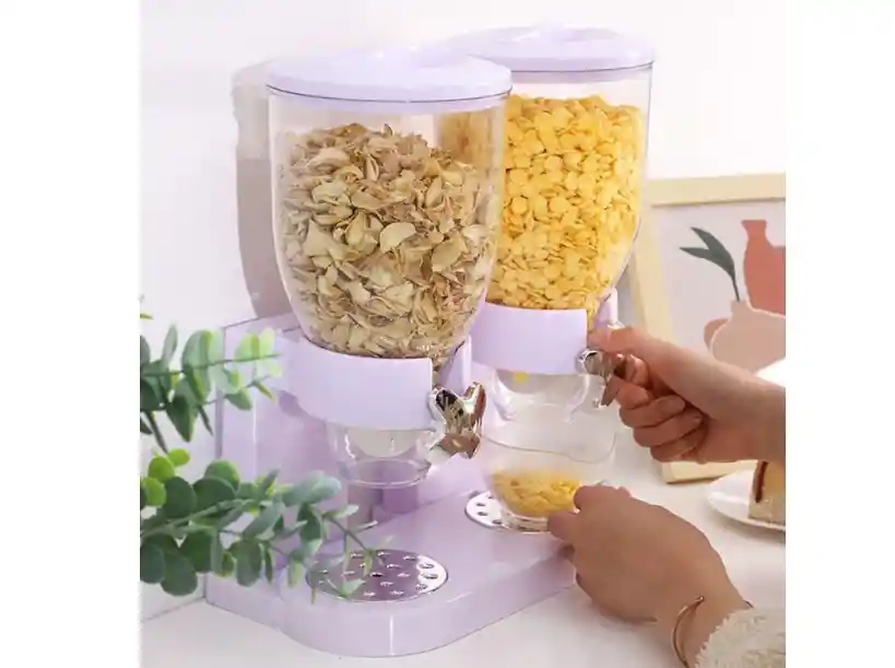 Dispensador De Cereal Doble