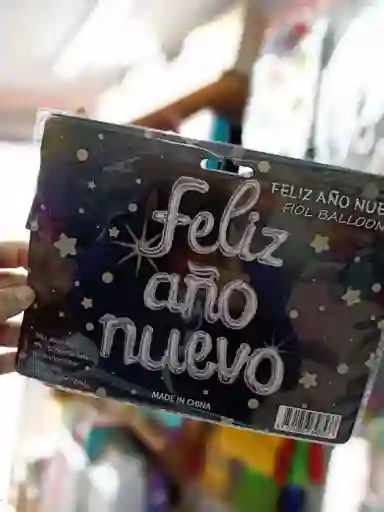 Globo Feliz Año Nuevo En Globo