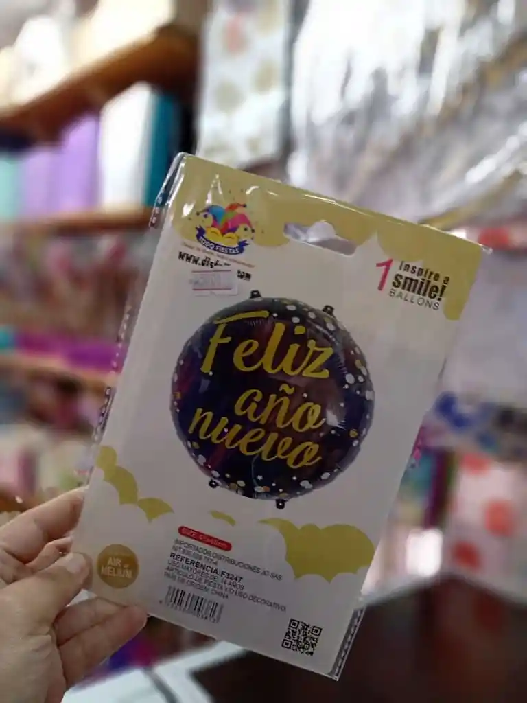 Globo Año Nuevo X Unidad Feliz Año Nuevo