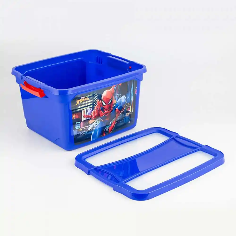 Caja Organizadora Kendy Monserrat Spiderman Disney 21 L