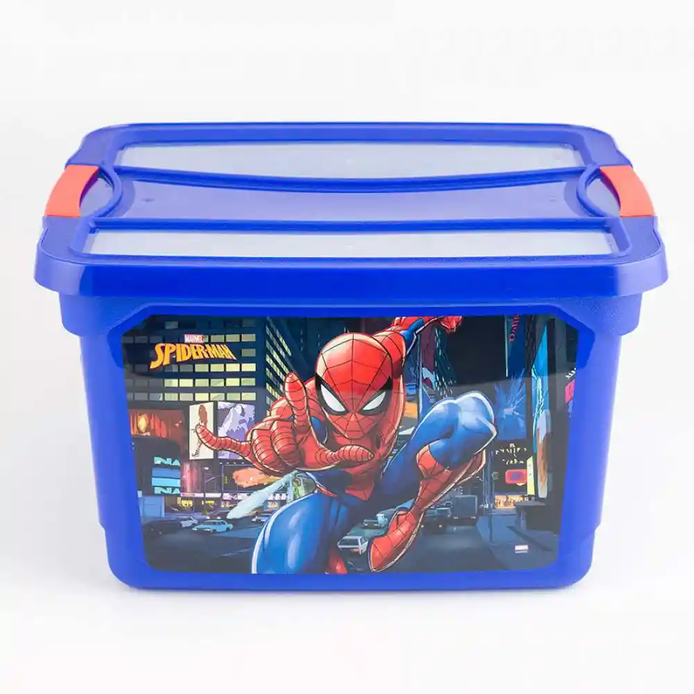 Caja Organizadora Kendy Monserrat Spiderman Disney 21 L