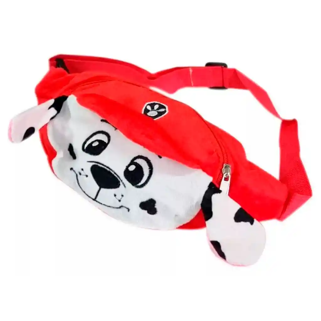 Canguro Peluche Paw Patrol Bolso Maleta Patrulla Canina Niño Rojo (marshall)