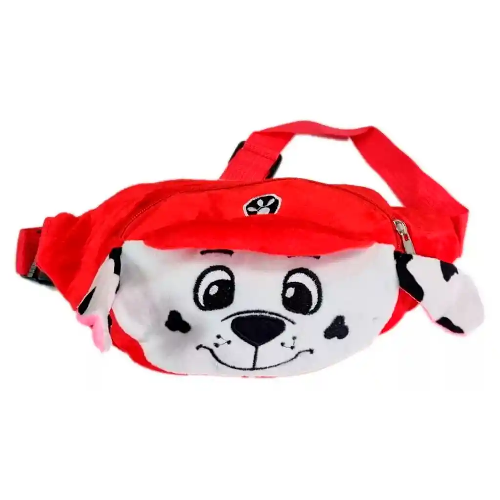 Canguro Peluche Paw Patrol Bolso Maleta Patrulla Canina Niño Rojo (marshall)