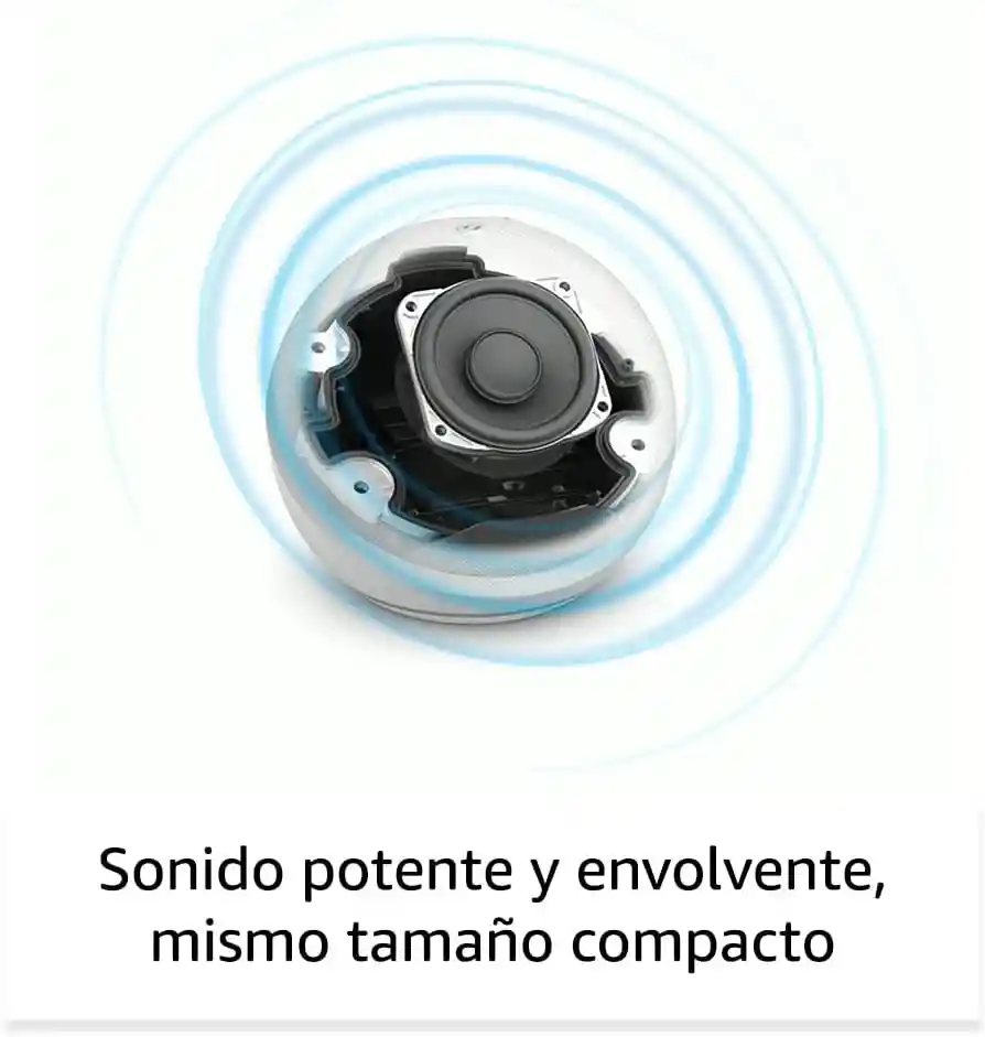 Amazon Echo Dot 5 Altavoz Inteligente Bluetooth Alexa Sonido Potente Negro