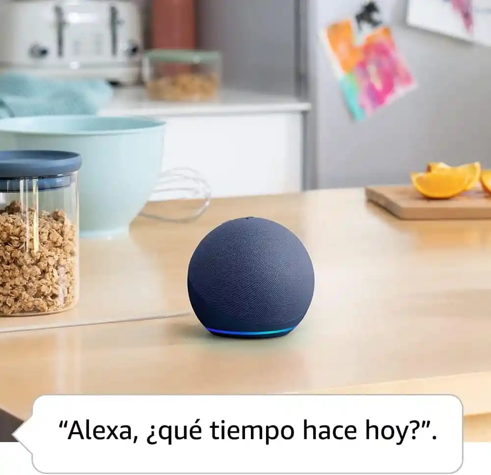 Amazon Echo Dot 5 Altavoz Inteligente Bluetooth Alexa Sonido Potente Azul