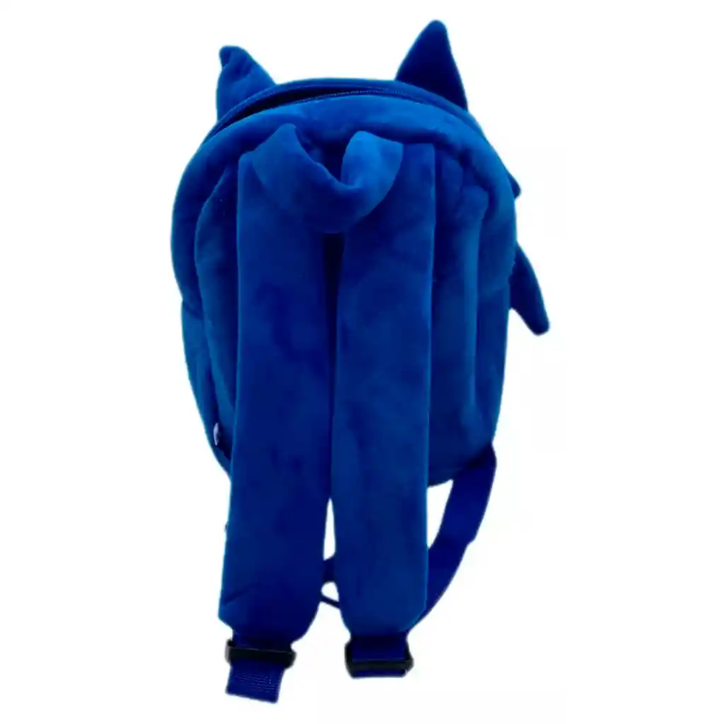 Morral Maleta Peluche Hedgehog Cuerpo Sonic Niños