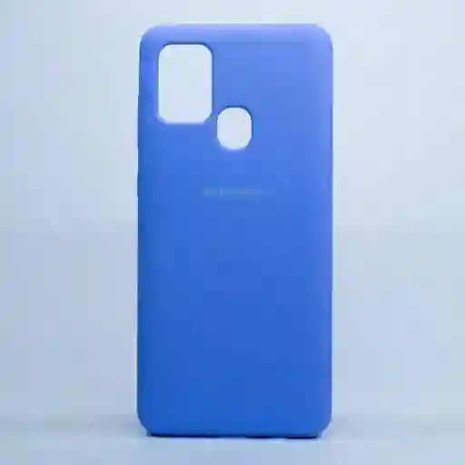 Carcasa Samsung A21s Silicon Case Azul