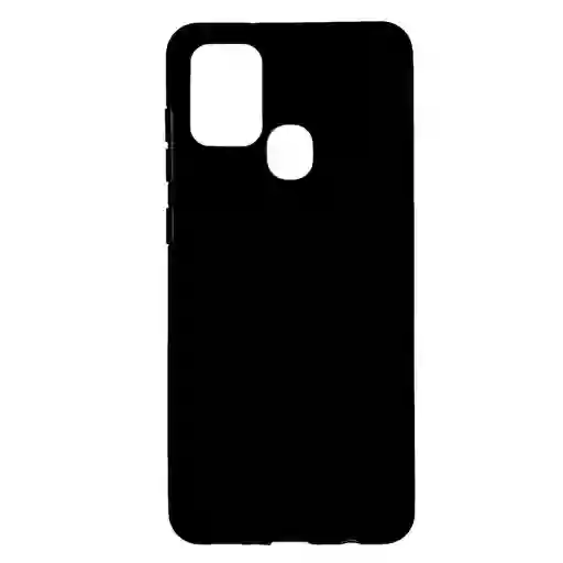 Funda Protectora Samsung A21s Silicon Carcasa Color Negro