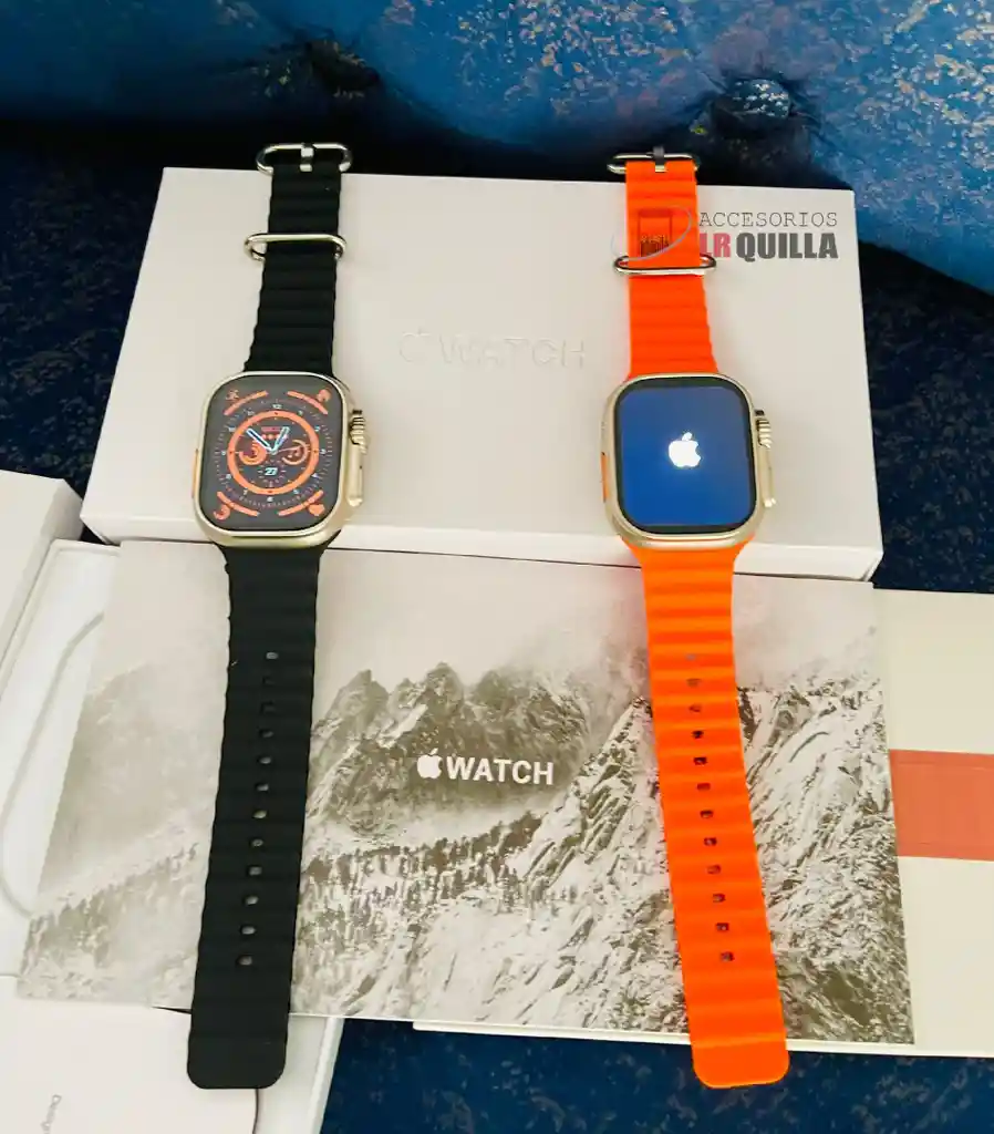 Reloj Inteligente Serie 8 Ultra Con Logo Apple | Apple Watch *naranja*