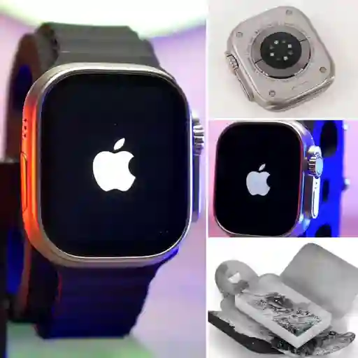 Reloj Inteligente Serie 8 Ultra Con Logo Apple | Apple Watch *negro*