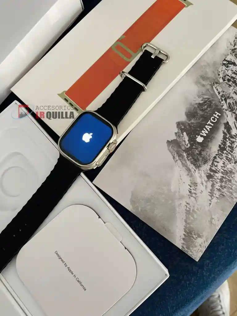Reloj Inteligente Serie 8 Ultra Con Logo Apple | Apple Watch *negro*