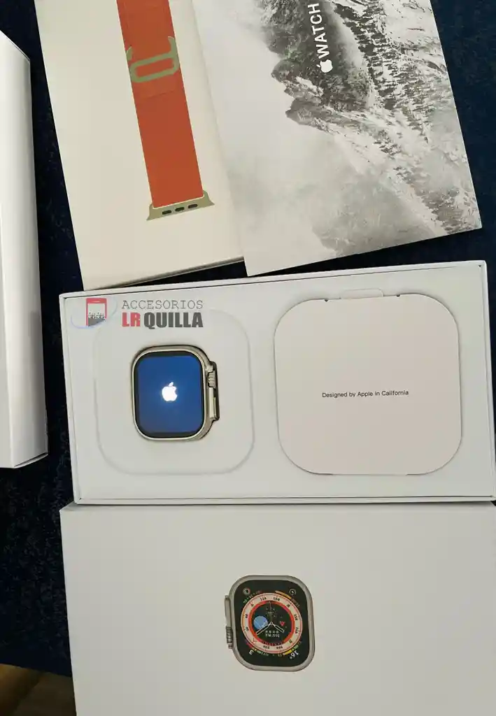 Reloj Inteligente Serie 8 Ultra Con Logo Apple | Apple Watch *negro*