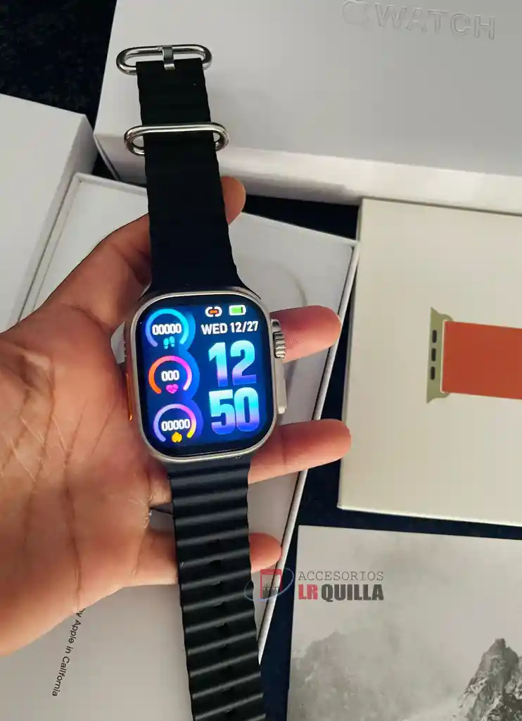 Reloj Inteligente Serie 8 Ultra Con Logo Apple | Apple Watch *negro*