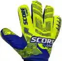 Guantes De Fútbol Score By Golty Competicion Latex Natural/verde Talla 9