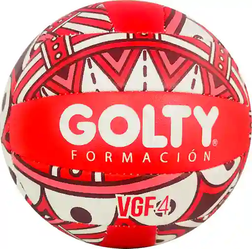 Balón De Voleibol Golty Formación, Iniciación Vgf #4/rojo