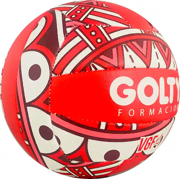 Balón De Voleibol Golty Formación, Iniciación Vgf #4/rojo