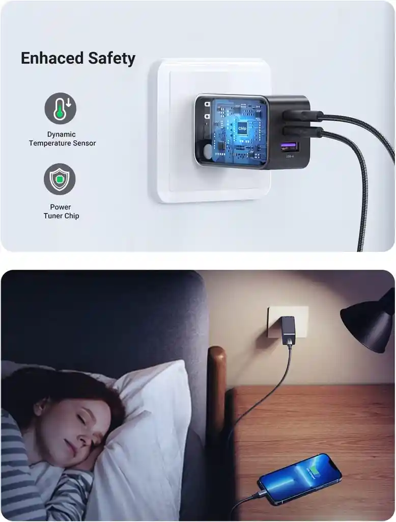 Cargador Usb Tipo C Macbook Air- Pro Ipad Certificado 65w