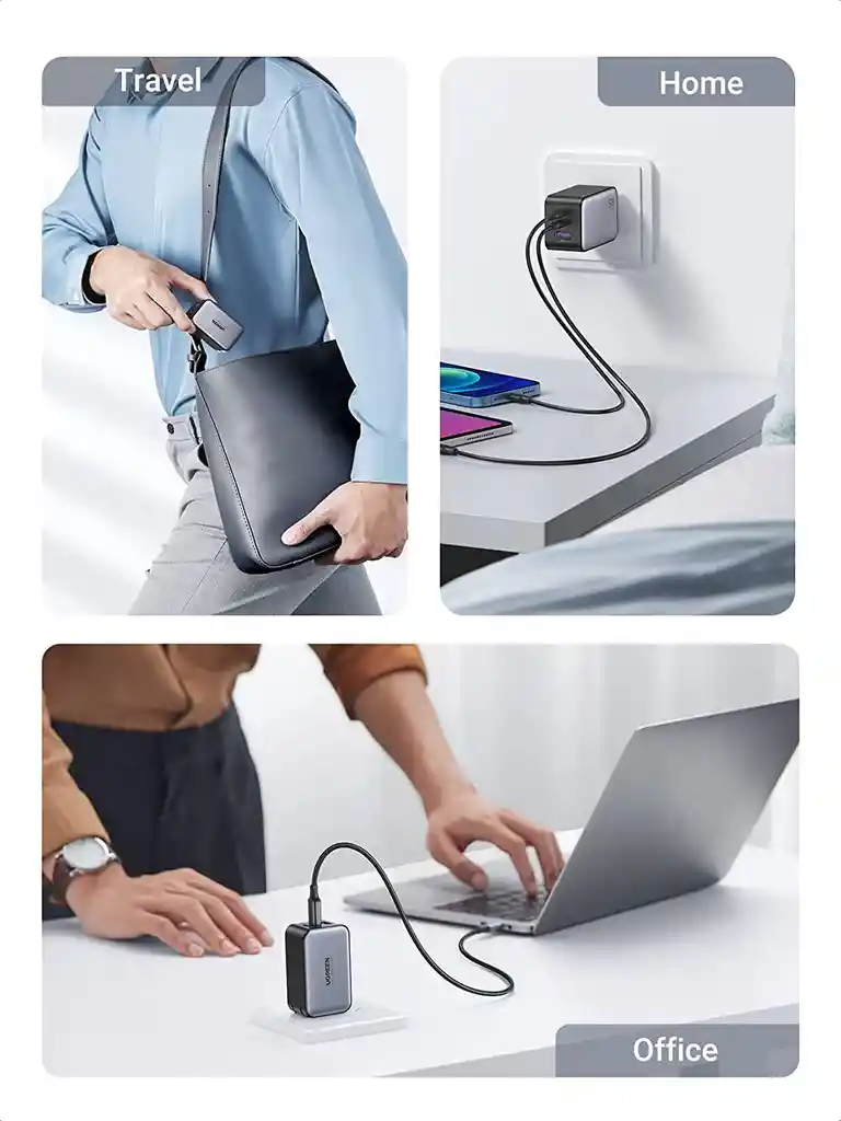Cargador Usb Tipo C Macbook Air- Pro Ipad Certificado 65w