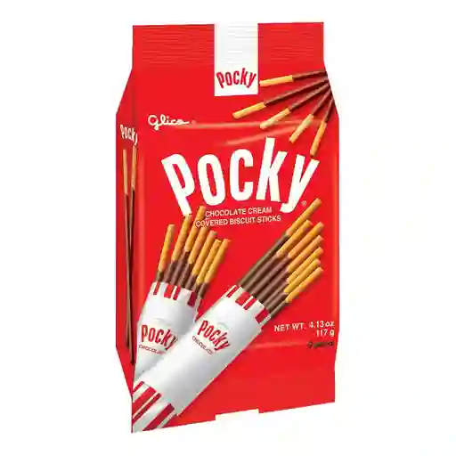 Pocky Palos Japoneses De Chocolate Paquete De 9 Unidades