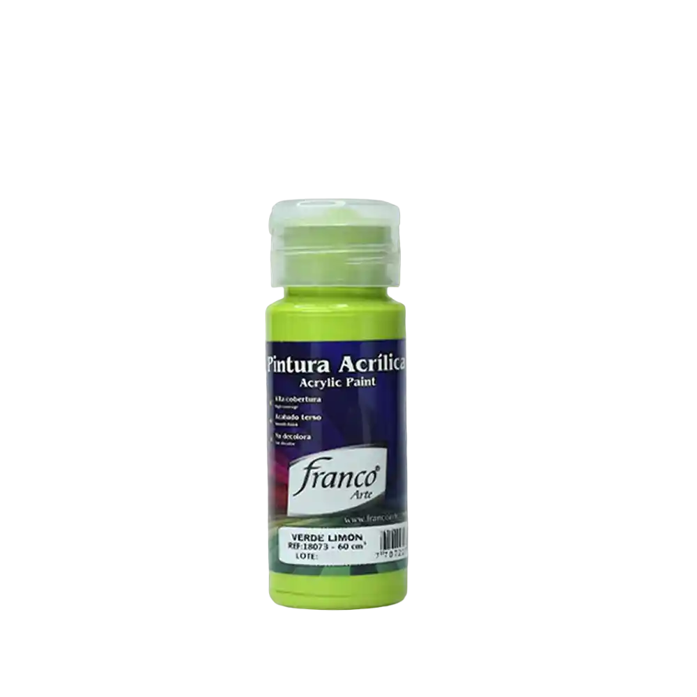 Pintura Acrilica Verde Limon 60cc