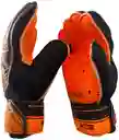 Guantes De Fútbol Miyagi Ace, Palma Látex Alemán, Para Niños/naranja Talla 3