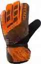 Guantes De Fútbol Miyagi Ace, Palma Látex Alemán, Para Niños/naranja Talla 3