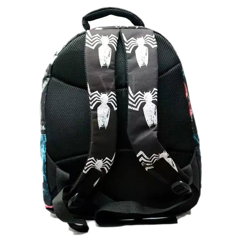 Morral Maleta + Cartuchera Spiderman Venom Marvel Combo