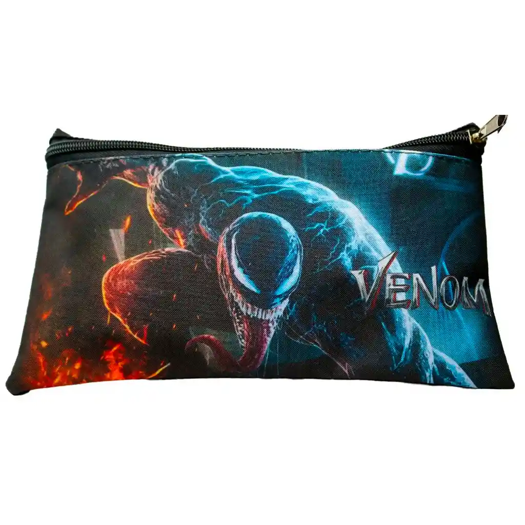 Morral Maleta + Cartuchera Spiderman Venom Marvel Combo