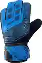 Guantes De Fútbol Miyagi Ace, Palma Látex Alemán, Para Niños/azul Talla3