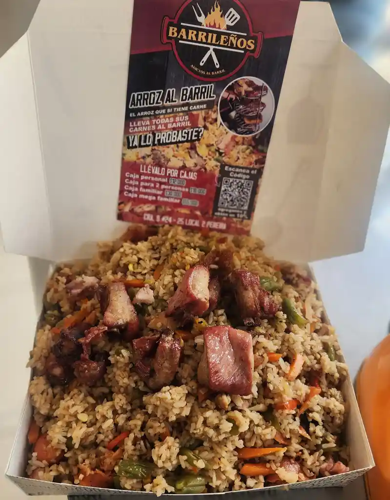 Arroz Al Barril - Caja Para Dos Personas