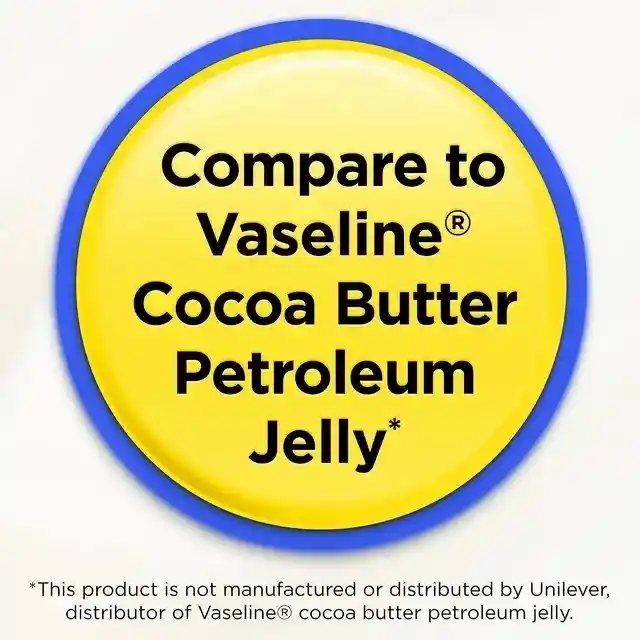 Equate Vaselina Crema De Cacao - Cocoa Butter Petrolium Jelly Made In Usa 7.5 Oz (212 G)