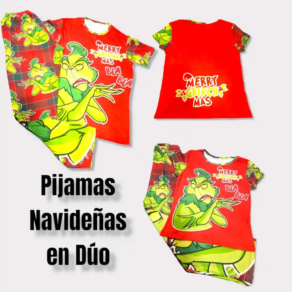 Navidad Pijama Pareja (dúo )