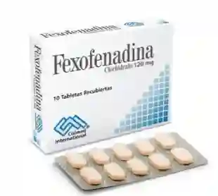 Fexofenadina Clorhidrato 120 Mg Tabletas