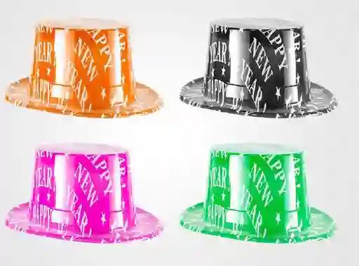 Sombreros Feliz Año Muticolor