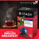 Te Stash Black Tea English Breakfast 20 Bolsitas 40 G