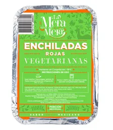 Enchiladas Rojas Vegetarianas